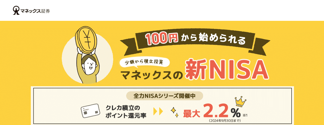 マネックス証券NISA